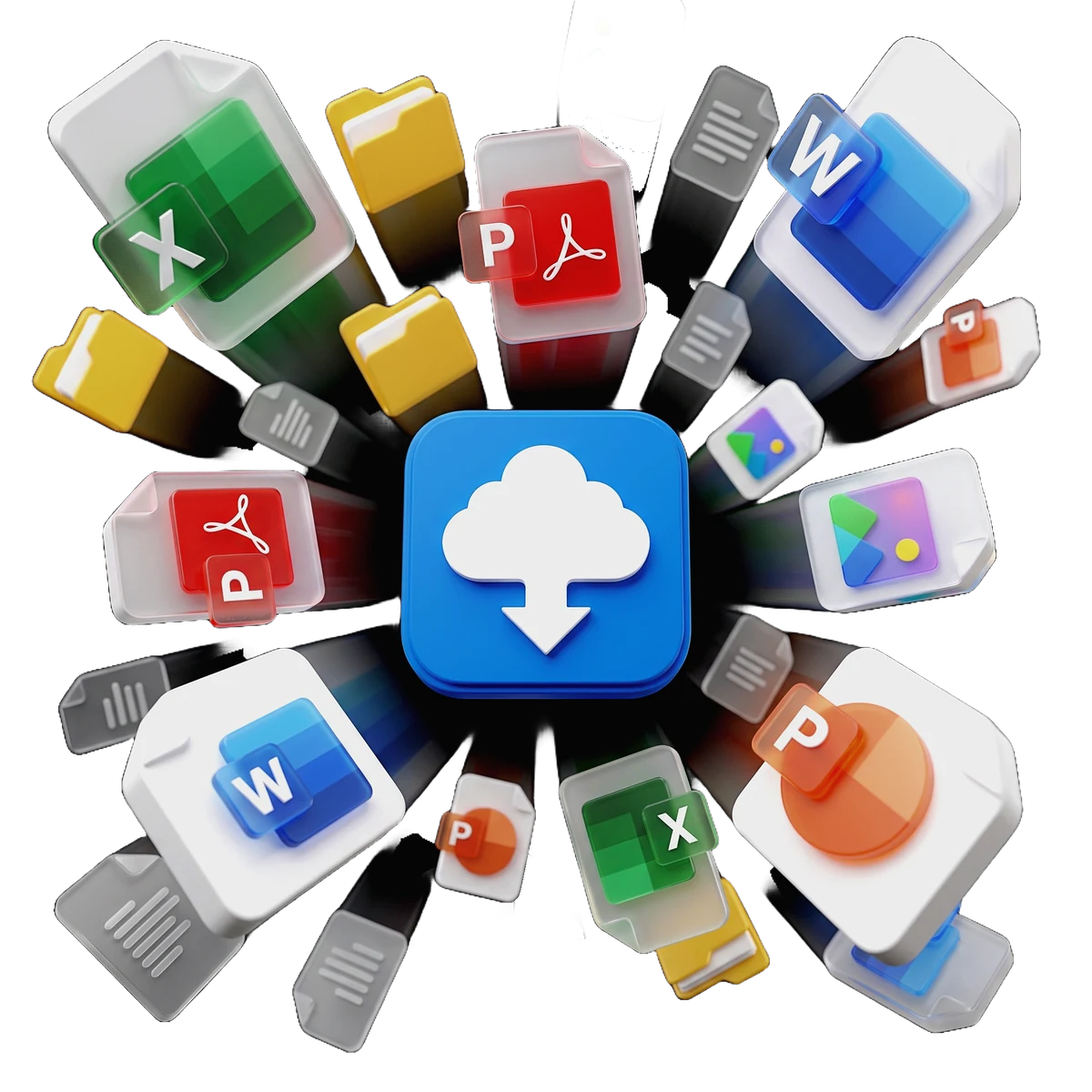 Canvas Downloader turning a Canvas course into an organised folder of files